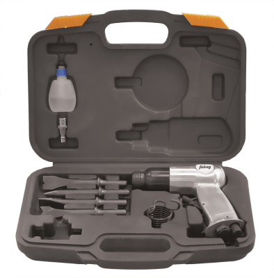 Пневмодолото HRS4500 (481л/мин_6,3бар_4500уд/мин) + 5 насадок_кейс