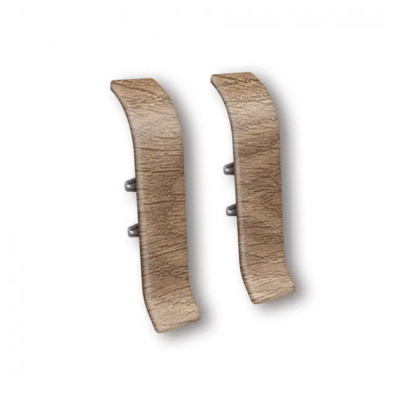 Угол для плинтуса 55мм "Идеал Классик" Падук / 321 соединительный										