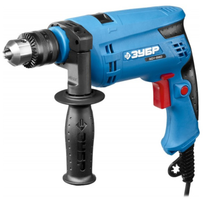 Дрель ЗУБР "ПРОФЕССИОНАЛ" удар, патрон 13мм, реверс, d: сталь-10мм/бетон-13мм/дерево-20мм, 0-300