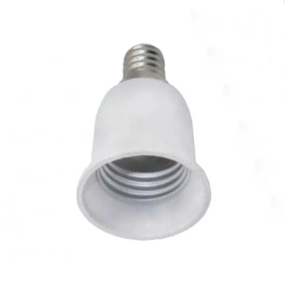 Переходник с цоколя E14 на E27 Белый A4T14WEAY Ecola 