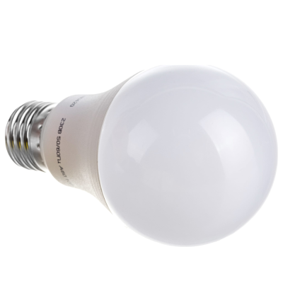 Лампа светодиодная LED 10вт Е27 теплая