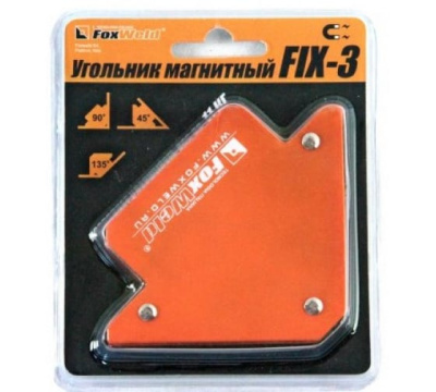 Угольник магнитный FIX-3 (45/90/135град, до 11кг)