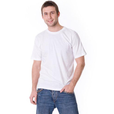 Футболка белая 160г/м2 р.7XL																
