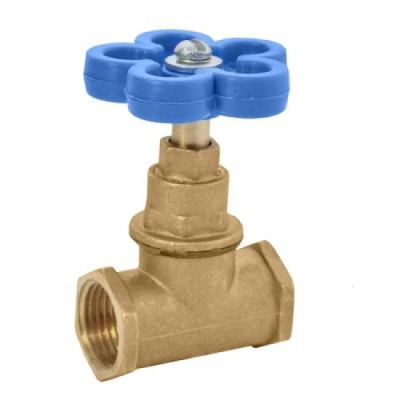 Вентиль 1/2" лат 15Б3р ДУ-15 PN16 внутр/внутр 