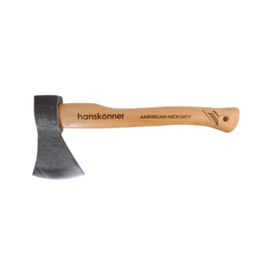 Топор деревянный HK1015-02-WD0800 800г, длина рукоятки 380мм, рукоятка гикори, hanskonner