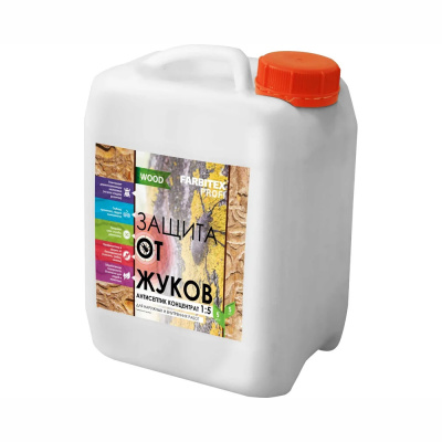 Защита от жуков антисептик концентрат 1:5  (1 л) FARBITEX ПРОФИ WOOD 12шт