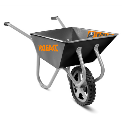 Тачка строительно-садовая Кузбасс одноколесная 120л 2173-Т ЦИ 