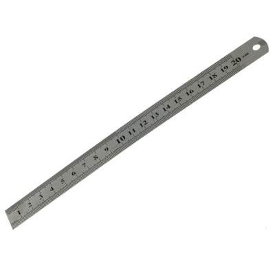  Линейка стальн.   200мм Н 00381