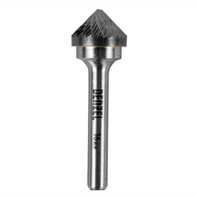 Борфреза по металлу твердосплавная, зенкер 90 град., тип-K, 16 мм// Denzel