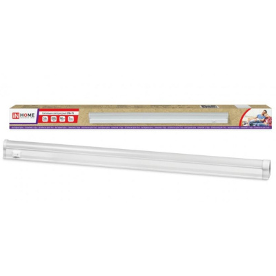 Свет. ASD/InHom св/д линейн  5W(450lm) 6500К 6K 280x37x23 IP40 выкл,кон-ры, шнур с вилкой 300 СПБ-Т5
