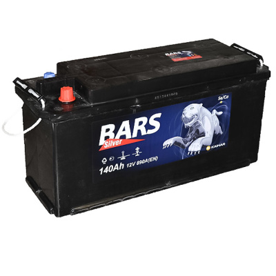 Аккумулятор 6СТ-140 АПЗ ''Bars Silver''