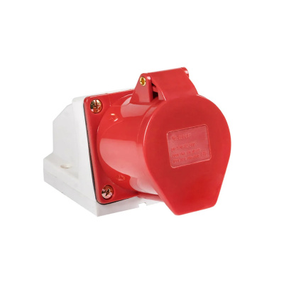Розетка наружн. уст. 32А 380В 3P+РЕ IP44 (124) EKF ps-124-32-380