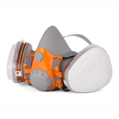 Комплект для защиты дыхания Jeta Safety J-SET 6500 размер M: полумаска, фильтры А1 (2 шт), предфильт