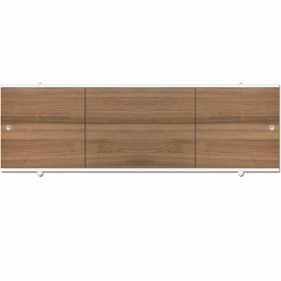 Экран для ванны ПРЕМИУМ А (алюм. профиль) 1,7 орех