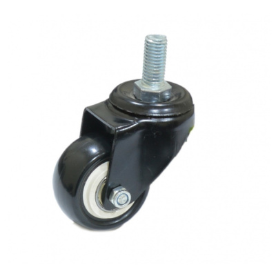 Колесо черн. рез. болт. креп.(М12) 100мм 