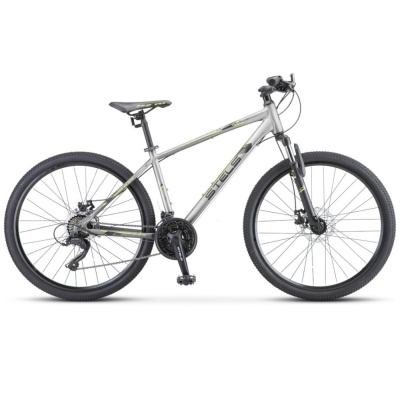 Велосипед 26" STELS Navigator-590 MD (18" Серый/салатовый), арт. K010