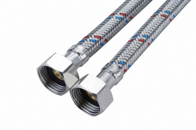 Подводка д/воды сталь 1/2" г/г 80 cм CTM 