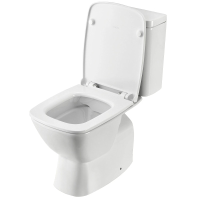 Унитаз-компакт Santek Нео безободковый с сиденьем Soft Close Slim 1.WH30.2.418