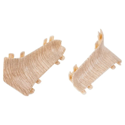 Угол для плинтуса 55мм "Идеал Классик" Дуб палена / 415 внутренний										