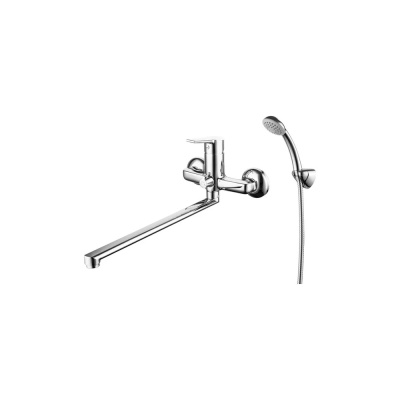 Смеситель для ванны с длинным изливом, Stripe, Milardo, STRSB02M10