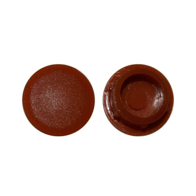 Заглушка под отверстие D10мм, красное дерево (12шт)