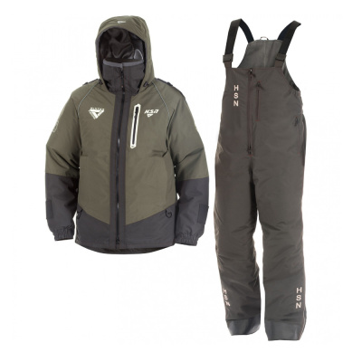 Костюм-поплавок мужской зимний "Rescuer II comfort", hardguard, хаки (46-48/182)