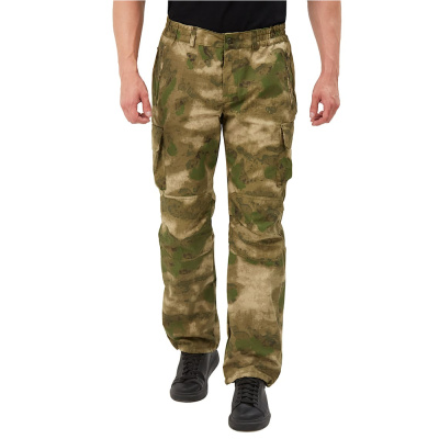 Брюки "КОММАНДО" цвет: кмф "Облака зеленый", ткань: Рип-Стоп (60-62, 182-188)