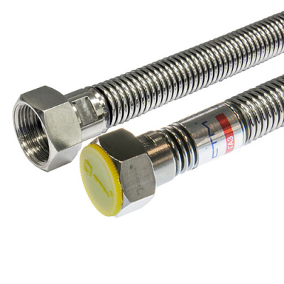 Подводка д/газа сильфон. 1/2" г/г  60 см CTM ГАЗ 