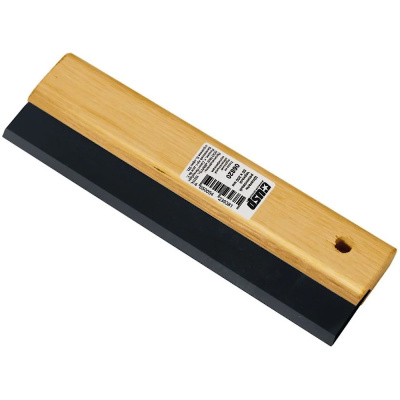 Шпатель резин. черный с д/р 100*50мм