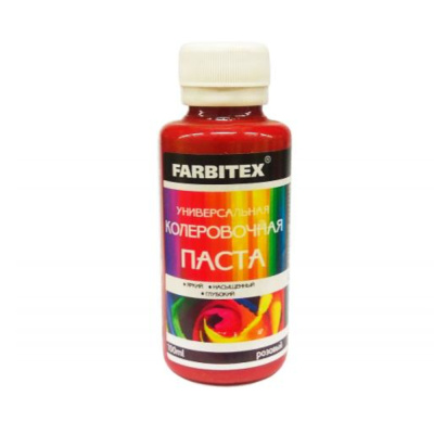 Паста колеровочная Розовый FARBITEX (0,1Л)