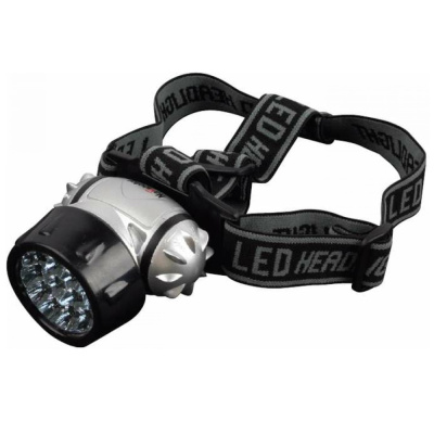 Фонарь светодиодный NPT-H05-3AAA 19LED налобный пластик