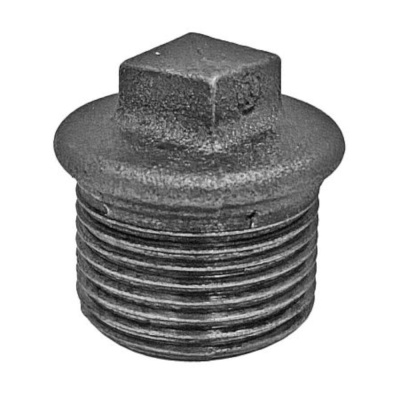 Заглушка чуг Черн Ду20(3/4) НР  Fittex PLUS