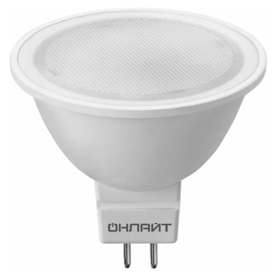 Лампа светодиодная LED 10вт 230в GU5.3 тепло-белый