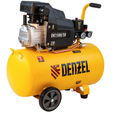 Компрессор воздушный DK1500/50,Х-PRO 1,5 кВт, 230 л/мин, 50 л// Denzel