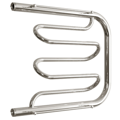 Полотенцесушитель ДВИН Dw 60/50 c полкой Водяной (1"-1/2" К0  Полированный)