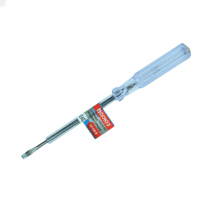 Отвертка СОЮЗ индикаторная 180мм 100-500В прям.шлиц.