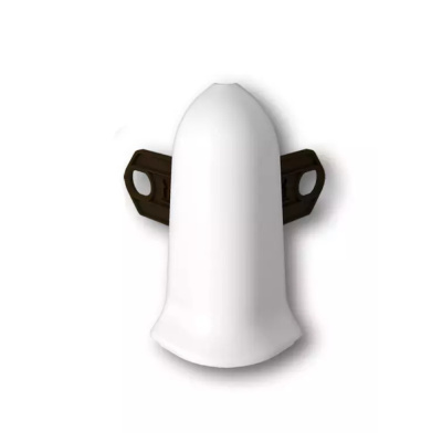 Угол для плинтуса К-П70 "Идеал Классик" Белый / 001 наружный (комплект)