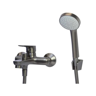 Смеситель для ванны 35k MIXLINE МЛ14-01 (ML14-01GR) ГРАФИТ