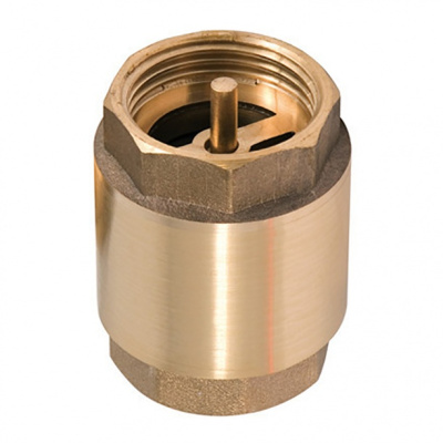 Обратный клапан 1/2" с латунным штоком CTM CBCVB012