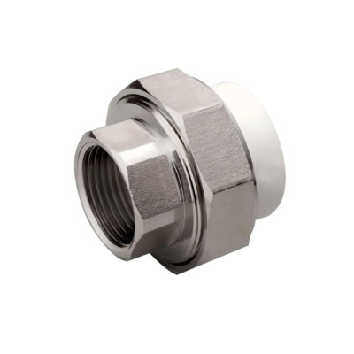 Муфта PPR комб. разъем (американка) ВР 32х1/2 (VER323F)