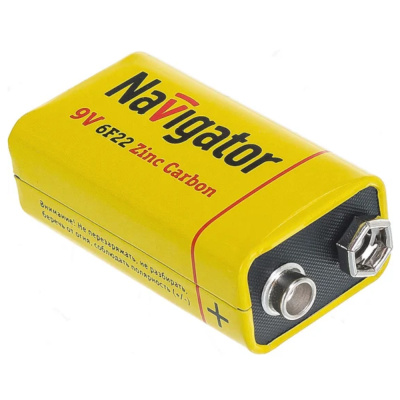 Элемент питания Navigator NBT-NS-6F22-SH1 крона