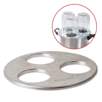 Стерилизатор д/банок d-82 трехместный метал 5/80