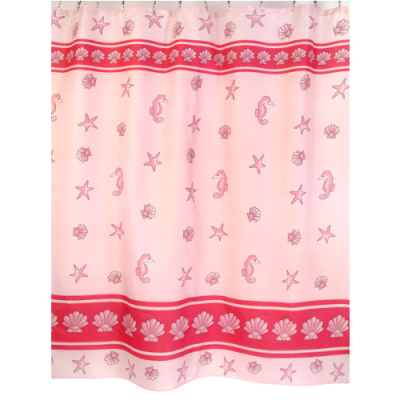 Штора для ванной ZALEL 026 180*200 (Pink)