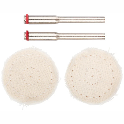 Корщетки хлопковые и штифты, набор 4шт. ФИТ