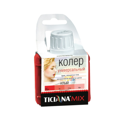 Алый  колер TICIANA  80 мл