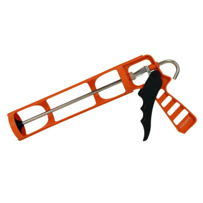 Пистолет для герметика 1073-07-310, 310мл, нейлон, скелетный, защита от капель, Sturm!