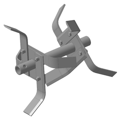 Фреза-разборная МК вал 25мм. 300/290 мм. в коробке (НОЖИ НЕ КРАШЕНЫ)