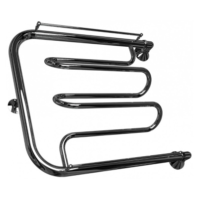 Полотенцесушитель ДВИН Dw 50/70 с полкой Водяной (1"-½" К0 Полированный)