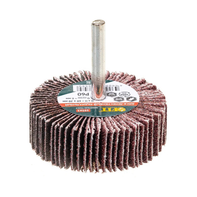 Диск лепестковый для дрели радиальный, 60х20х6мм (Р60) ФИТ