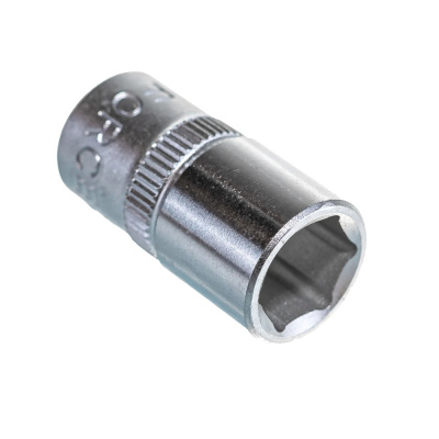 Головка торцевая, 14 мм, 12-гранная, CrV, под квадрат 1/2", хромированная// Stels